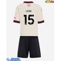 Liverpool Giovanni Leoni #15 Replica Away Minikit 2025-26 Short Sleeve (+ pants)